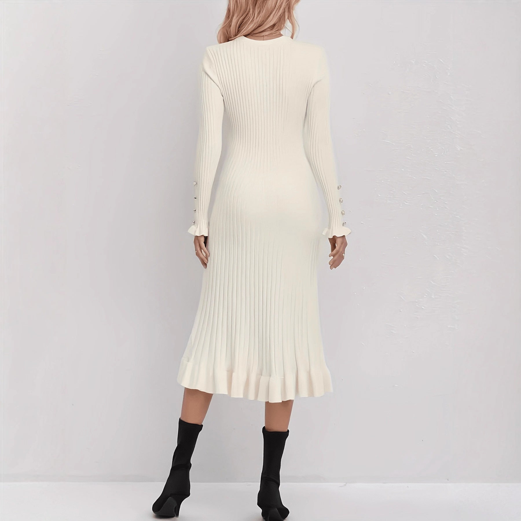 Amélie Knitted Maxi Dress