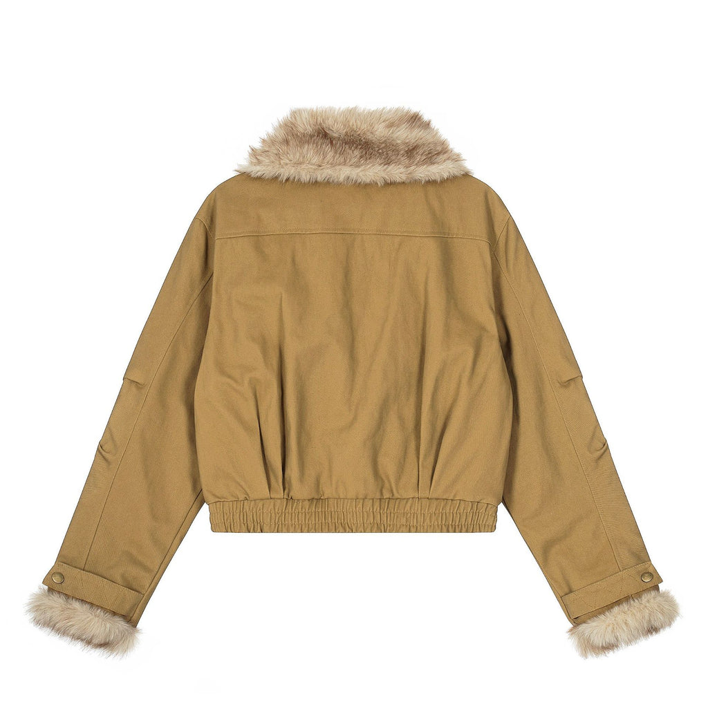 Collar workwear jacket for women