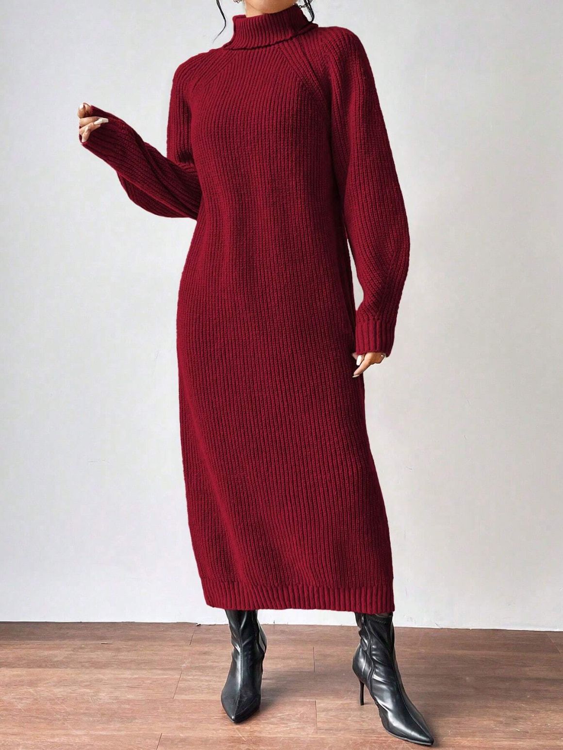 Valentina Long Knit Dress
