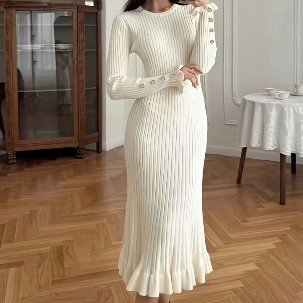 Amélie Knitted Maxi Dress