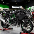 Kawasaki Ninja H2R 1:9 Scale Dynamic Model - Smoke Effect Alloy Motorcycle in Gift Box, Collector‘s Edition Cars